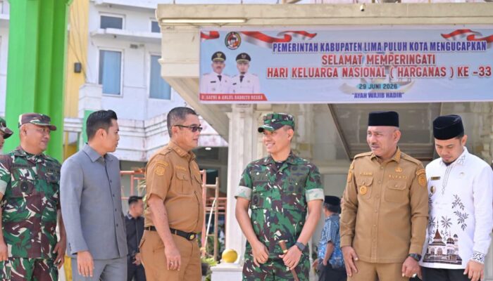 Sambut Kunjungan Perdana Danrem 032/Wirabraja, Pemko Payakumbuh Tingkatkan Sinergi TNI-Forkopimda