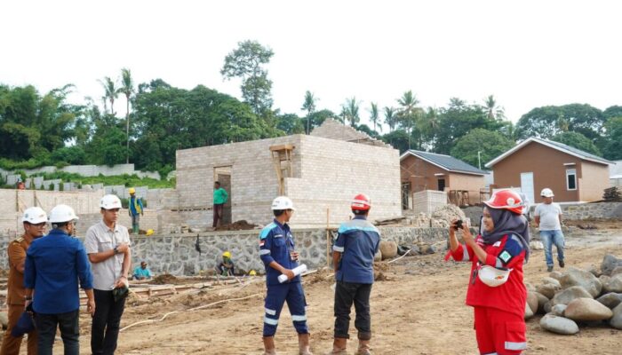 Kekurangan Pekerja, Proyek Huntap Tanah Datar Butuh 50 Tukang