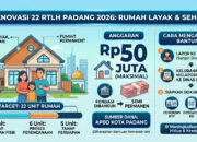 Impian Rumah Layak Jadi Nyata, Dinas Perkim Padang Bedah 22 Rumah Tak Layak Huni