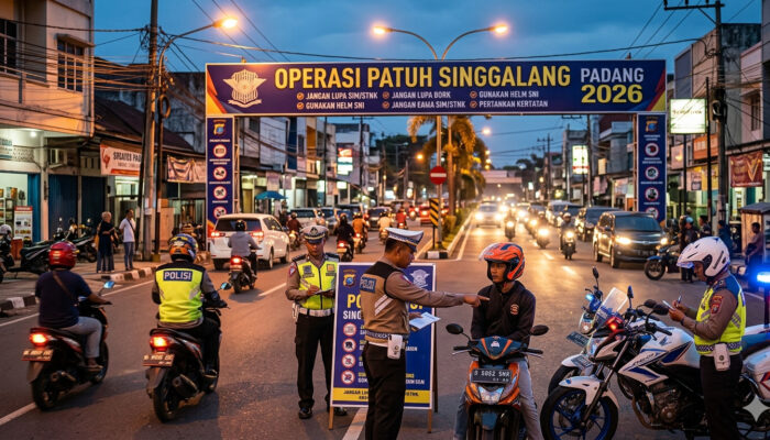 Sindir Pengendara yang Tertib Hanya karena Takut Ditilang, Polresta Padang Gelar Razia Besar-besaran Mulai Besok!