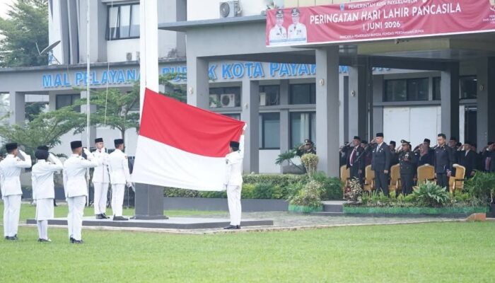 Pimpin Upacara 1 Juni, Pemko Payakumbuh Tegaskan Pancasila Fondasi Perdamaian