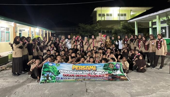 Malam Api Unggun Persami SDN 14 PPB: Simbol Persatuan dan Pembentuk Karakter Generasi Muda