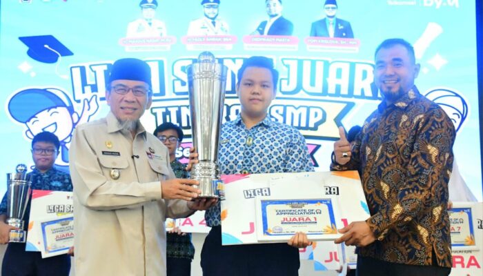 Final Liga Sang Juara SMP Padang 2026: Siswa SMP Maria Raih Juara 1