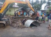 Sempat Amblas, Jalan Balai Salasa Agam Kini Bisa Dilalui Kendaraan Lagi