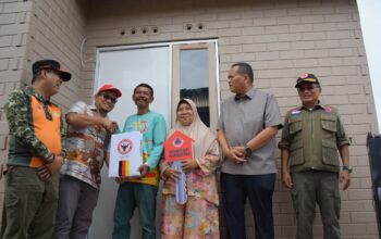 Bata Interlock Sepablock Semen Padang Jadi Andalan BNPB Bangun Huntap Sumbar
