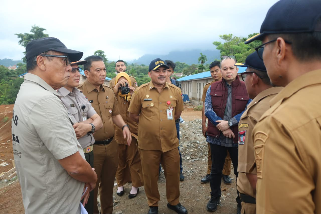 Pemko Padang Targetkan Pembangunan 523 Unit Huntap Selesai Akhir Tahun 2026