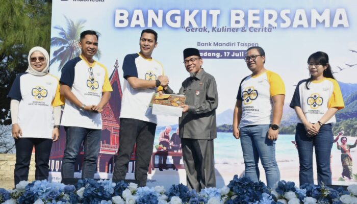 Wawako Padang di Acara Bank Mandiri Taspen: Pensiun Itu Hanya Ketika Meninggal Dunia!