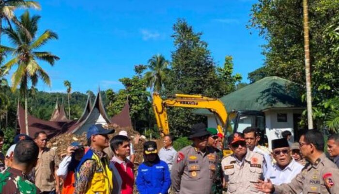 Satgas Nasional Tinjau Dampak Bencana Pasbar, Pemkab Siapkan Jalan Alternatif Talamau