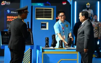 Borong Produk Lokal, Presiden Prabowo Puji Inovasi Teknologi Hijau Polri di Cikeas