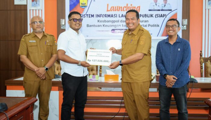 Pemko Pariaman Kucurkan Rp925 Juta Dana Parpol, PKS Terima Paling Besar