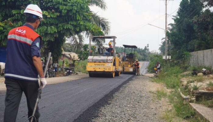 Enam Ruas Jalan di Dharmasraya Diaspal September 2026, Ini Lokasi Lengkapnya