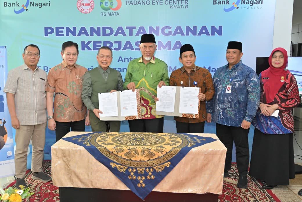 Kolaborasi Bank Nagari dan Padang Eye Center Tembus Rp140 Miliar
