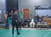 Wako Solok Buka Bumi Bos Cup I, Cetak Atlet Bulutangkis Berprestasi