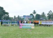 HUT Ke-1 Yonif TP 897/Singgalang, Turnamen Sepak Bola Jadi Wadah Sinergi TNI-Polri dan Warga Agam