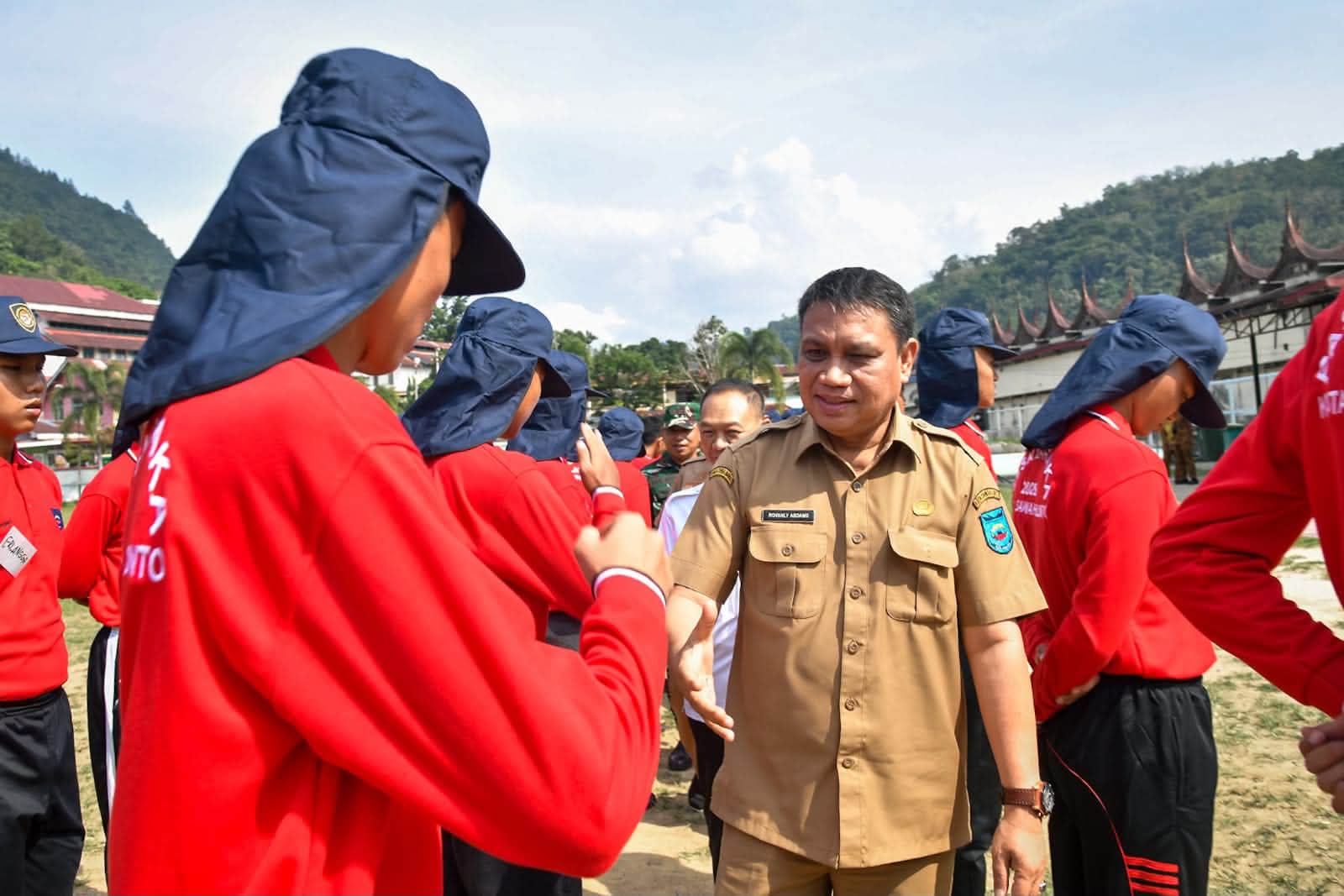 Paskibra Sawahlunto HUT ke-81 RI Mulai Latihan di Lapangan Ombilin