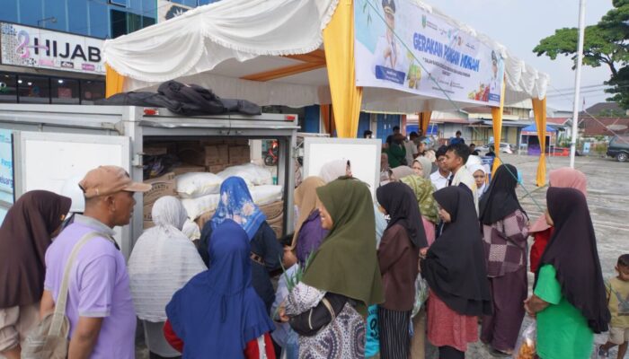 Harga Cabai Rp35 Ribu, Gerakan Pangan Murah Padang Panjang Diserbu Warga