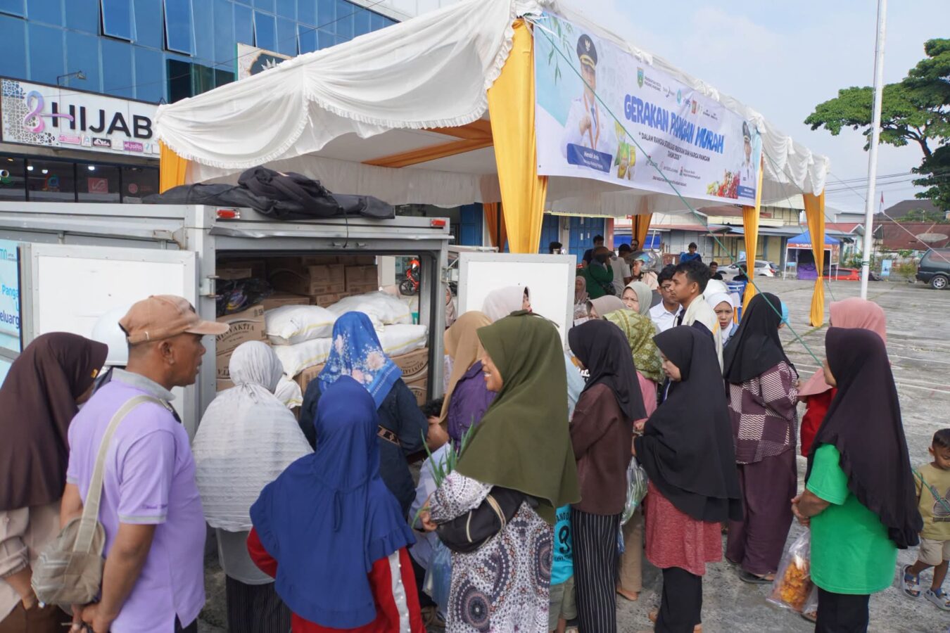 Harga Cabai Rp35 Ribu, Gerakan Pangan Murah Padang Panjang Diserbu Warga
