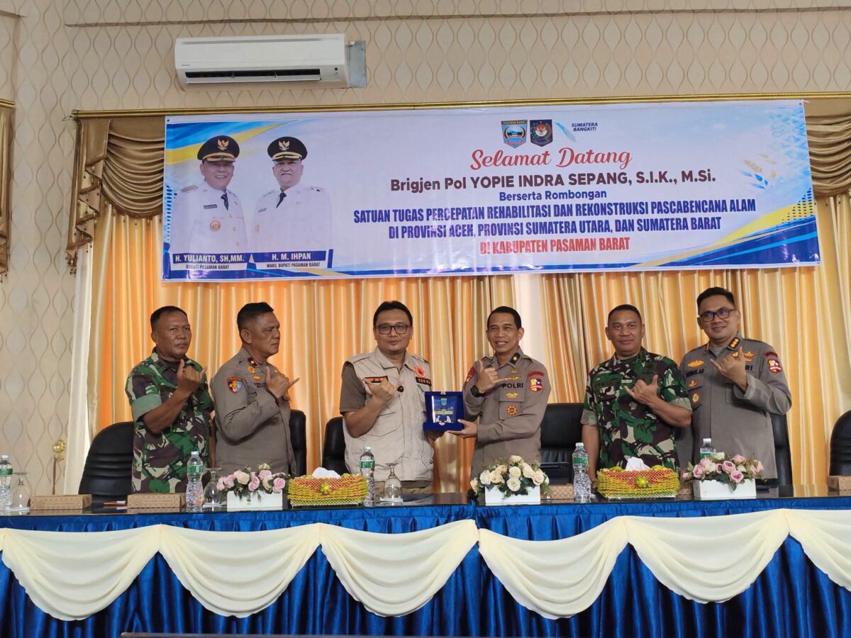 Jalan Provinsi Pasbar-Pasaman Masih Darurat, Pemkab Pasaman Barat Lapor Satgas Nasional