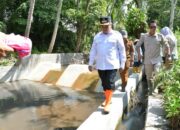 Antisipasi Anomali Iklim, Bupati Agam Benni Warlis Cek Pembangunan Dam Irigasi Simarasok