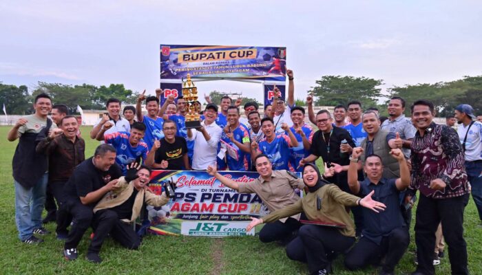 Pesta Gol di Final! PS Pemko Payakumbuh Gilas Pasaman 4-0 dan Sabet Juara Pemda Agam Cup II