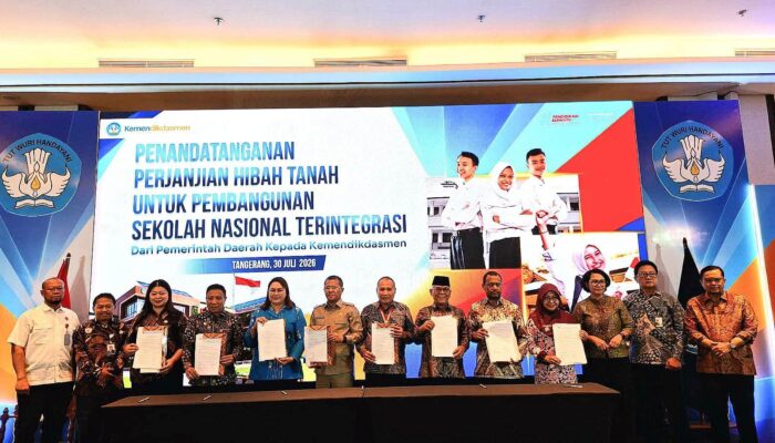 Bupati Yulianto Teken NPHD, Sekolah Nasional Terintegrasi Hadir di Pasbar