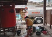 Krisis Air Lambung Bukik, PT Semen Padang Pasok 8.000 Liter Air Bersih