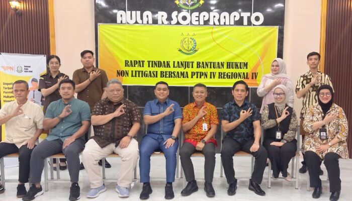 Perkuat Pengamanan Aset, PTPN IV Regional IV Jambi Gandeng Kajari Muaro Jambi