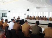 Pimpin Rapat HUT RI dan HJK, Wako Hendri Arnis Instruksikan Penertiban Reklame Liar