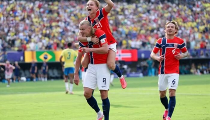 Dua Gol Haaland Pulangkan Brasil dari Piala Dunia 2026, Kutukan Eropa Berlanjut!