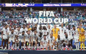 Drama 10 Gol di Miami! Inggris Juara 3 Piala Dunia 2026, Saka Hattrick, Mbappe Rajai Top Skor