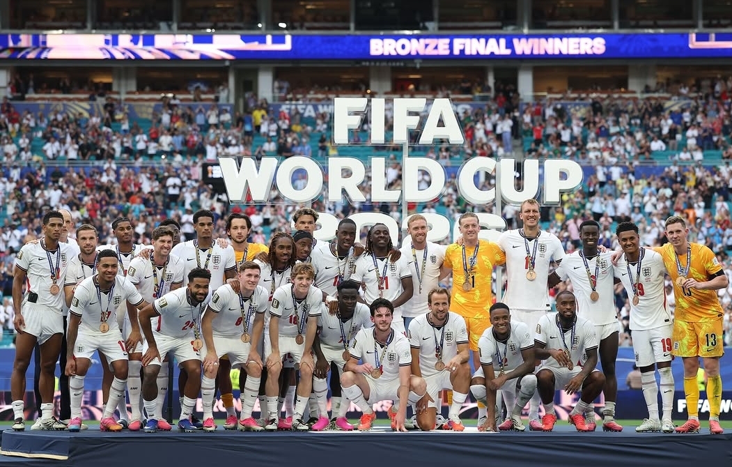 Inggris juara ketiga Piala Dunia usia bekuk Prancis 6 4