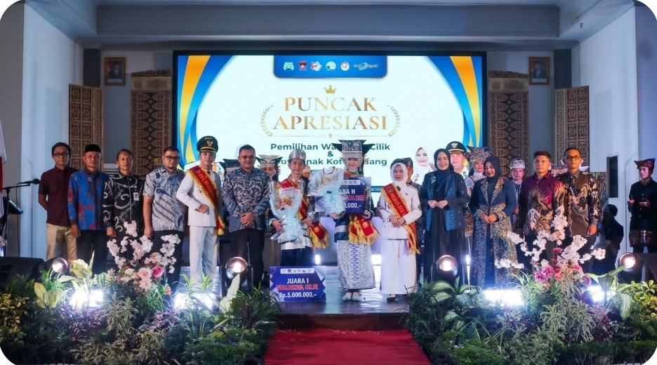 Alkhalifi-Mufidah Resmi Pimpin Kursi Wali Kota Cilik Padang 2026