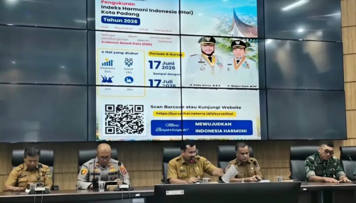 Lompati Target Pusat! Kesbangpol Padang Ajak Warga Rampungkan Survei IHaI 2026 Sebelum 17 Juli
