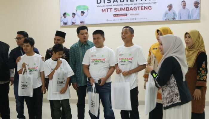 Bukan Sunatan Biasa! Pemko Padang dan IZI Gelar Khitan Khusus Disabilitas