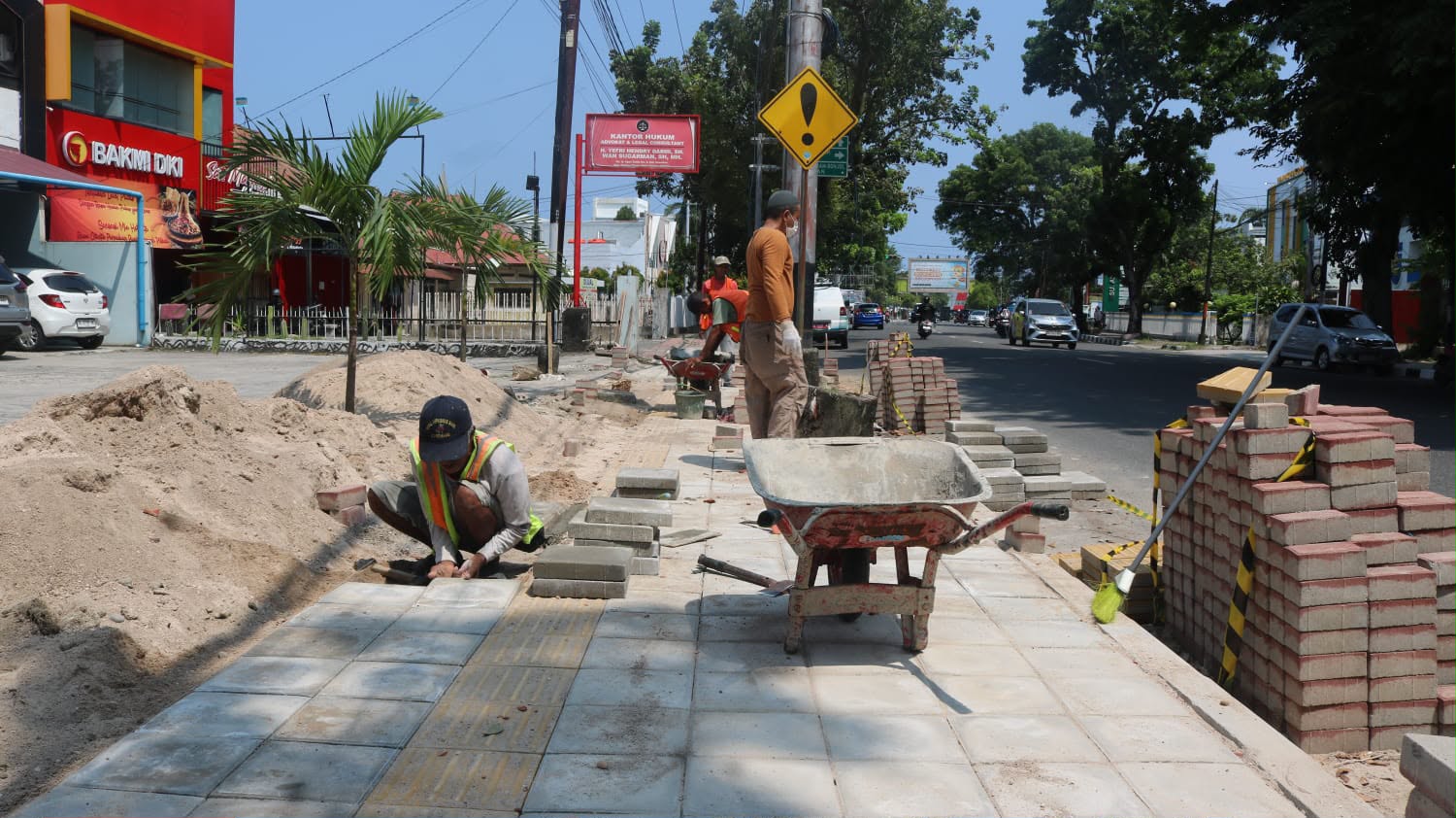 Dukung Padang Rancak, PUPR Kebut Proyek Pedestrian di Jalan Protokol