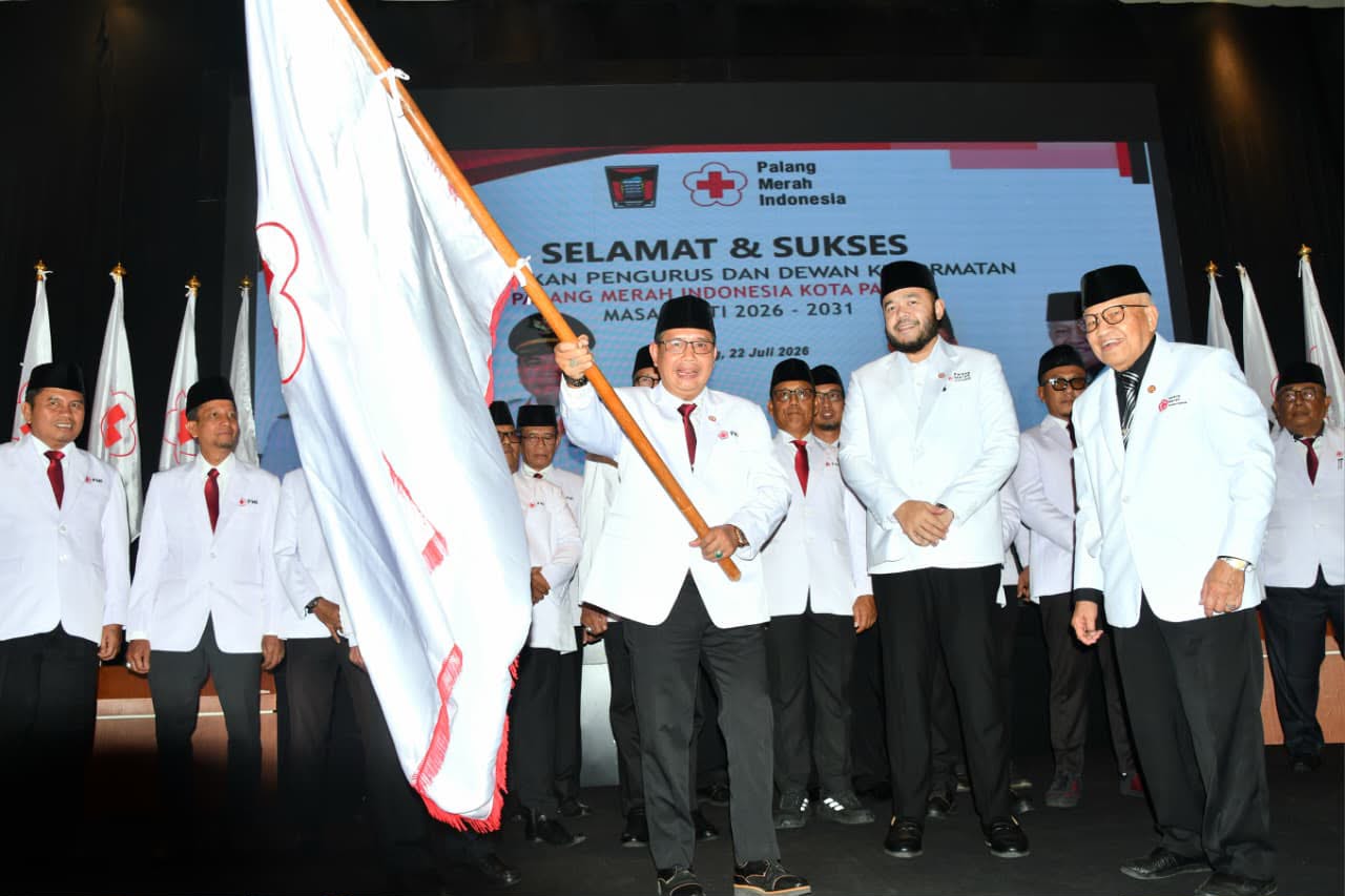 Pelantikan Pengurus PMI Padang 2026-2031: Zulhardi Z Latif Kembali Jadi Ketua