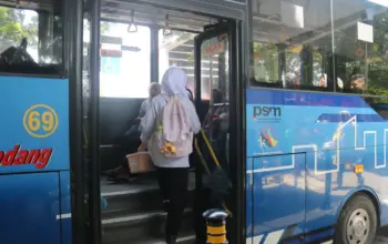 Sambut HJK Ke-357, Naik Bus Trans Padang Cuma Bayar Rp1 di Semua Koridor