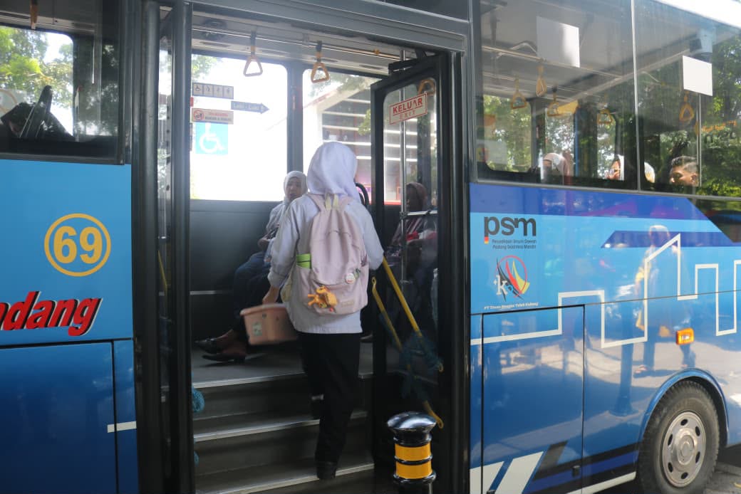 Sambut HJK Ke-357, Naik Bus Trans Padang Cuma Bayar Rp1 di Semua Koridor