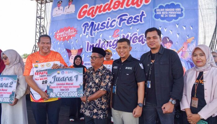Sinergi Seni dan Olahraga, Pemko Pariaman Sukses Gelar GSI & Lomba Mural