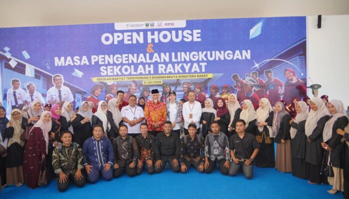Telan Biaya Rp244 Miliar, Sekolah Rakyat Terintegrasi 3 Dharmasraya Resmi Mulai MPLS
