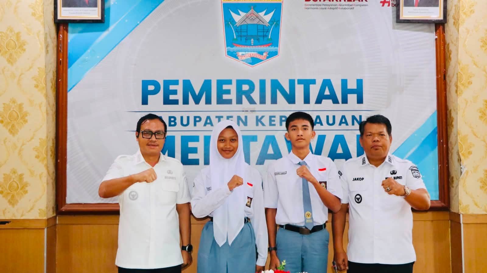 2 Pelajar Mentawai Lolos Paskibraka Sumbar 2026