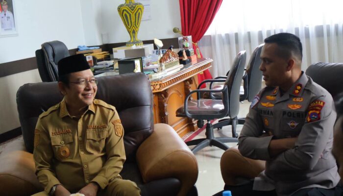 Wali Kota Payakumbuh Zulmaeta Sambut Kapolres Baru, Bahas ETLE dan Keamanan Gerbang Sumbar