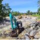 3 Alat Berat Mulai Normalisasi Sungai Batang Guo Kuranji Pasca-Ditinjau Gubernur Sumbar
