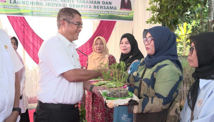 Gempita Bersama Diluncurkan, 15 KWT Payakumbuh Siap Sulap Pekarangan Jadi Sumber Cuan!