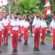 Rayakan HUT RI ke-81: 171 Regu Sekolah Unjuk Kekompakan di Gerak Jalan Tepat Waktu Agam