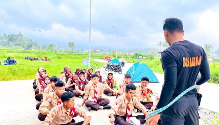 Digembleng Basarnas, 51 Pramuka Padang Panjang Siap Jadi Kader Tangguh Bencana