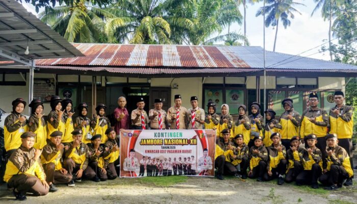 60 Anggota Pramuka Pasaman Barat Siap Tempur di Jamnas XII 2026