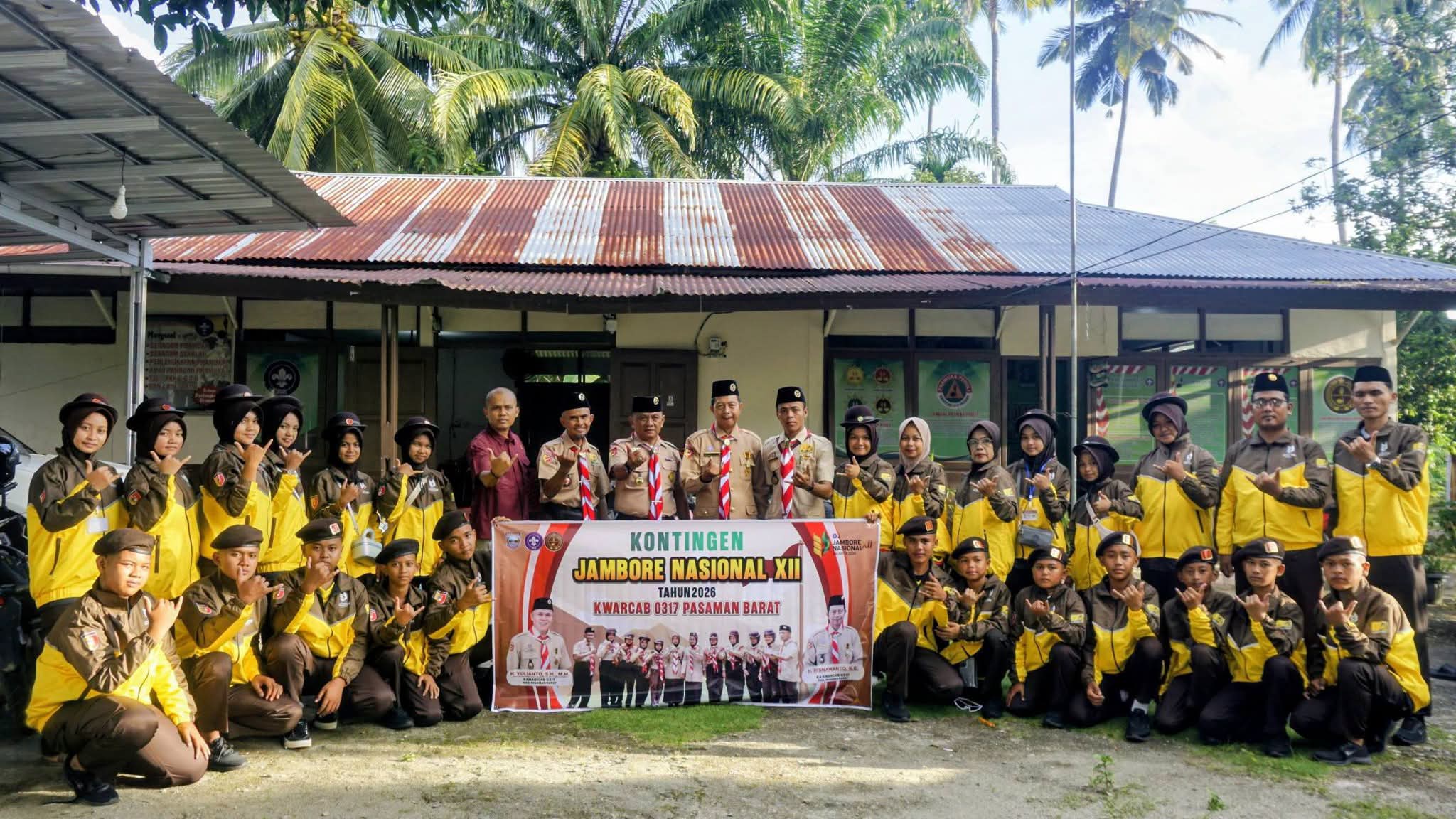 60 Anggota Pramuka Pasaman Barat Siap Tempur di Jamnas XII 2026