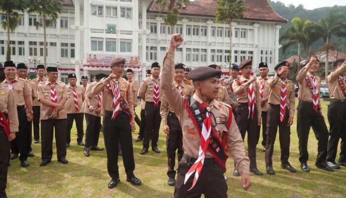 762 Pramuka Sumbar Bertolak ke Jamnas 2026 di Cibubur: Jaga Martabat, Bawa Falsafah ABS-SBK!