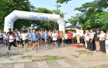 Meriahkan HUT RI ke-81, Ribuan Warga Ikuti Police Women Run 2026 di Agam